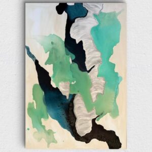 Loslassen I. abstrakte Kunst von Julia Petutschnig