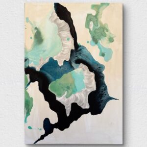 Loslassen VI. abstrakte Kunst von Julia Petutschnig